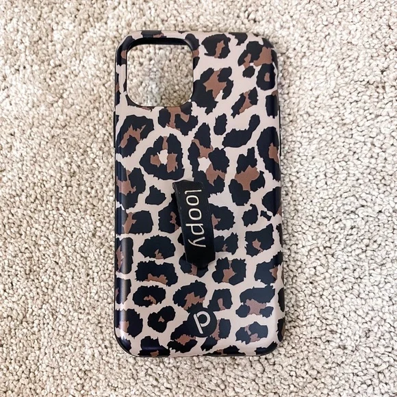 Loopy Leopard iPhone 11 Pro Phone Case - Picture 2 of 7